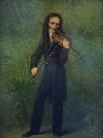 Portrait of Niccolò Paganini (1782-184), 1830-1831-Georg Friedrich Kersting-Giclee Print