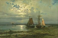 The Port of Hamburg, 1893-Georg Schmitz-Premier Image Canvas