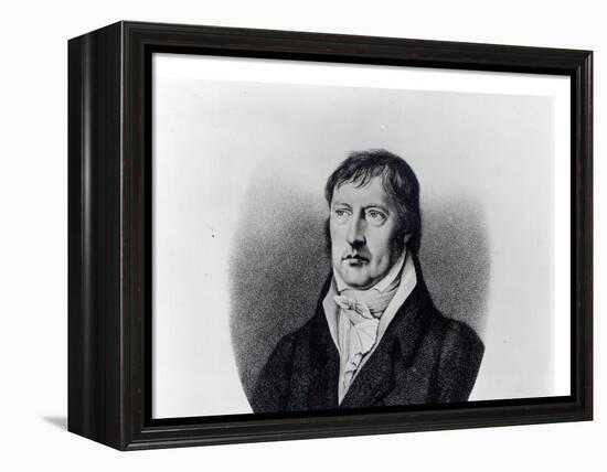 Georg Wilhelm Friedrich Hegel, Engraved by F.W Bollinger, C.1825-Johann Christian Xeller-Framed Premier Image Canvas