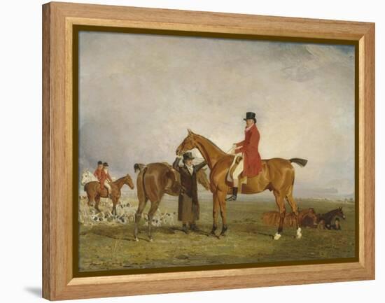 George, 5th Duke of Gordon on 'Tiny', 1806-7-Benjamin Marshall-Framed Premier Image Canvas