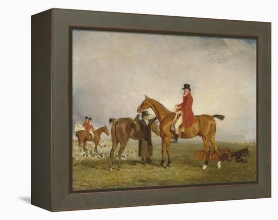 George, 5th Duke of Gordon on 'Tiny', 1806-7-Benjamin Marshall-Framed Premier Image Canvas