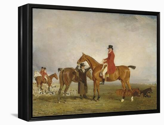 George, 5th Duke of Gordon on 'Tiny', 1806-7-Benjamin Marshall-Framed Premier Image Canvas