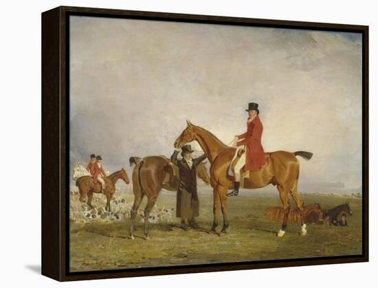 George, 5th Duke of Gordon on 'Tiny', 1806-7-Benjamin Marshall-Framed Premier Image Canvas