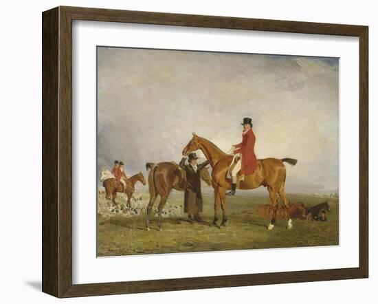 George, 5th Duke of Gordon on 'Tiny', 1806-7-Benjamin Marshall-Framed Giclee Print