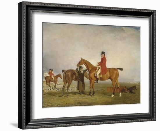 George, 5th Duke of Gordon on 'Tiny', 1806-7-Benjamin Marshall-Framed Giclee Print