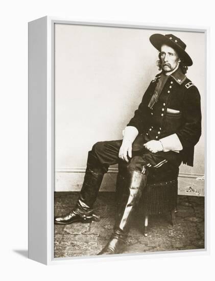 George Armstrong Custer-Mathew Brady-Framed Premier Image Canvas