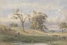 Old British Camp in Bulstrode Park, 1860-George Arthur Fripp-Giclee Print