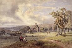 Old British Camp in Bulstrode Park, 1860-George Arthur Fripp-Premier Image Canvas