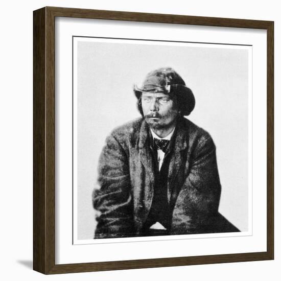 George Atzerodt, Member of the Lincoln Assassination Plot, 1865-Alexander Gardner-Framed Giclee Print