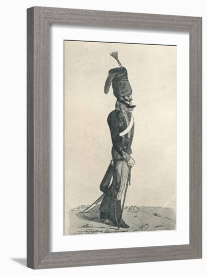 'George Augustus Quentin ('An officer of the 10th, or Prince of Wales's Hussars, taken from life')'-Robert Dighton-Framed Giclee Print