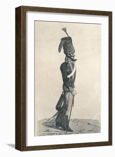 'George Augustus Quentin ('An officer of the 10th, or Prince of Wales's Hussars, taken from life')'-Robert Dighton-Framed Giclee Print