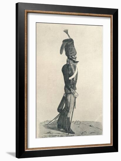 'George Augustus Quentin ('An officer of the 10th, or Prince of Wales's Hussars, taken from life')'-Robert Dighton-Framed Giclee Print