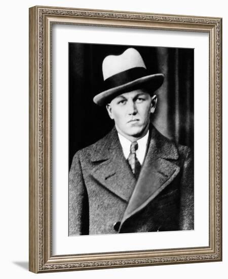 George 'Baby Face' Nelson, Public Enemy No 1-null-Framed Photo