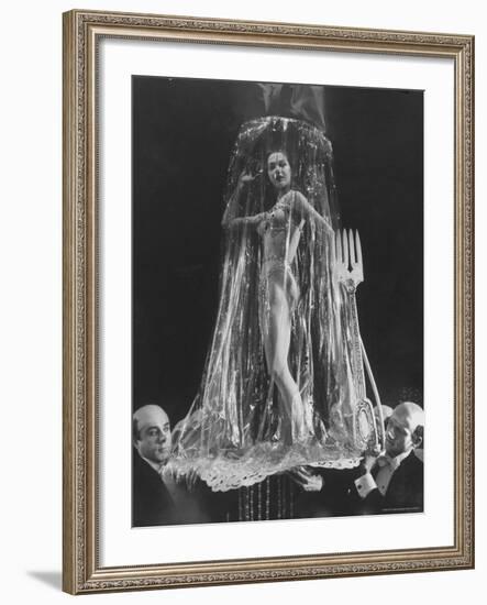 George Balanchine's Ballet "The Seven Deadly Sins"-Gordon Parks-Framed Premium Photographic Print