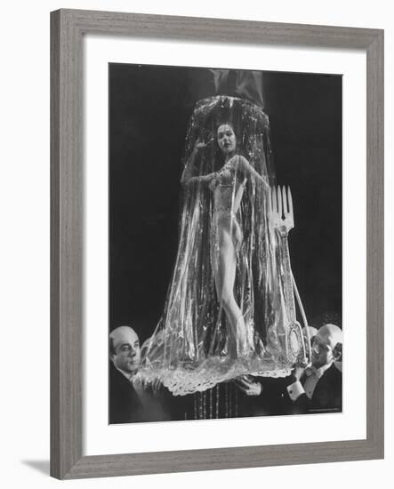 George Balanchine's Ballet "The Seven Deadly Sins"-Gordon Parks-Framed Premium Photographic Print