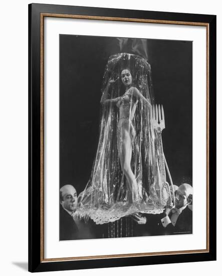 George Balanchine's Ballet "The Seven Deadly Sins"-Gordon Parks-Framed Premium Photographic Print