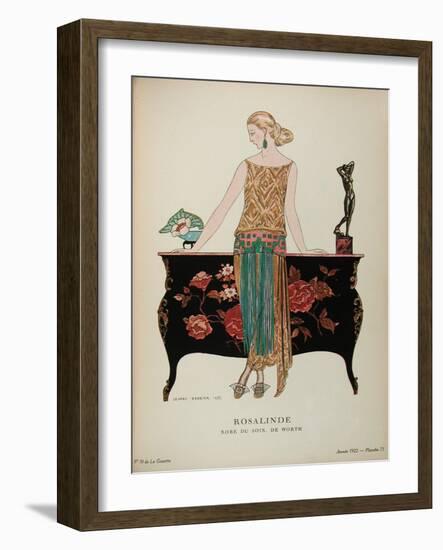 George Barbier Illustration-null-Framed Art Print