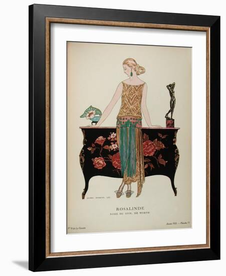 George Barbier Illustration-null-Framed Art Print