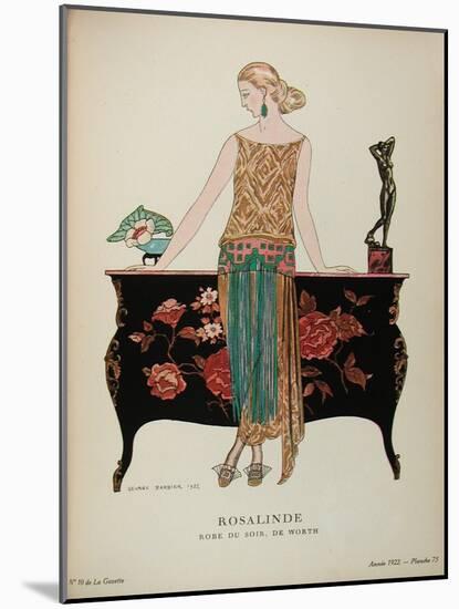 George Barbier Illustration-null-Mounted Art Print