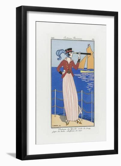 George Barbier Illustration.-Georges Barbier-Framed Giclee Print