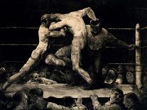 A Stag At Sharkey's-George Bellows-Giclee Print