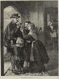 A Christmas Kiss-George Bernard O'neill-Giclee Print