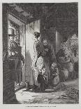 The International Exhibition, The Auction, 'Last Day of the Sale'-George Bernard O'neill-Giclee Print