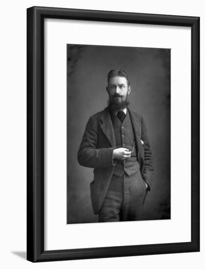 George Bernard Shaw (1856-195) Irish Dramatist, Critic and Fabian, 1893-W&d Downey-Framed Photographic Print