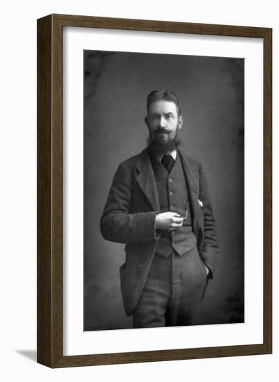 George Bernard Shaw (1856-195) Irish Dramatist, Critic and Fabian, 1893-W&d Downey-Framed Photographic Print