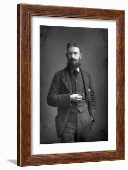 George Bernard Shaw (1856-195) Irish Dramatist, Critic and Fabian, 1893-W&d Downey-Framed Photographic Print