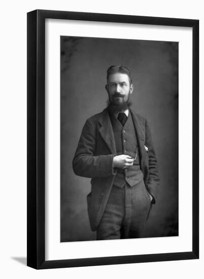 George Bernard Shaw (1856-195) Irish Dramatist, Critic and Fabian, 1893-W&d Downey-Framed Photographic Print