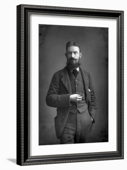 George Bernard Shaw (1856-195) Irish Dramatist, Critic and Fabian, 1893-W&d Downey-Framed Photographic Print