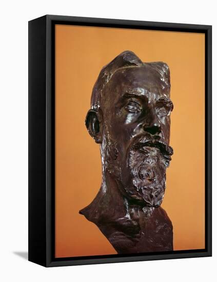 George Bernard Shaw, 1906 (Bronze)-Auguste Rodin-Framed Premier Image Canvas