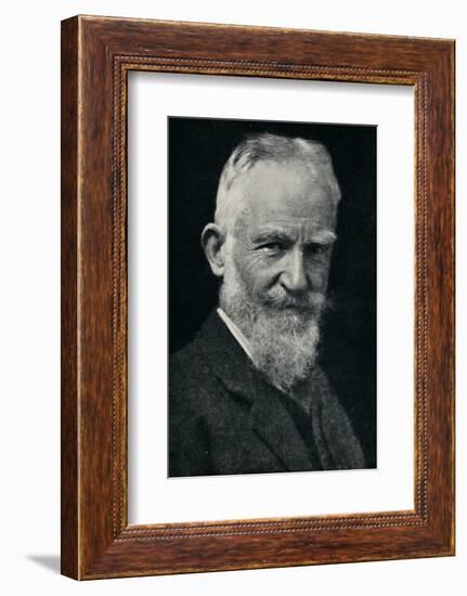 'George Bernard Shaw', c1925-Unknown-Framed Photographic Print