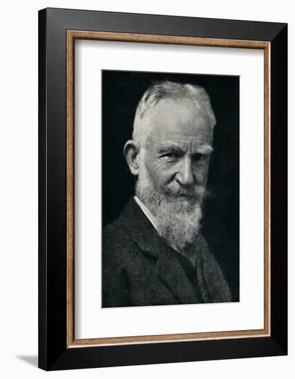 'George Bernard Shaw', c1925-Unknown-Framed Photographic Print