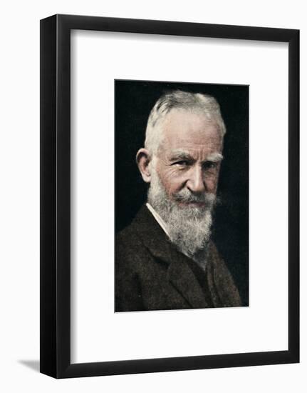 'George Bernard Shaw', c1925-Unknown-Framed Photographic Print