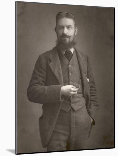 George Bernard Shaw Irish Writer Three Quarter Length Portrait-Downey-Mounted Photographic Print