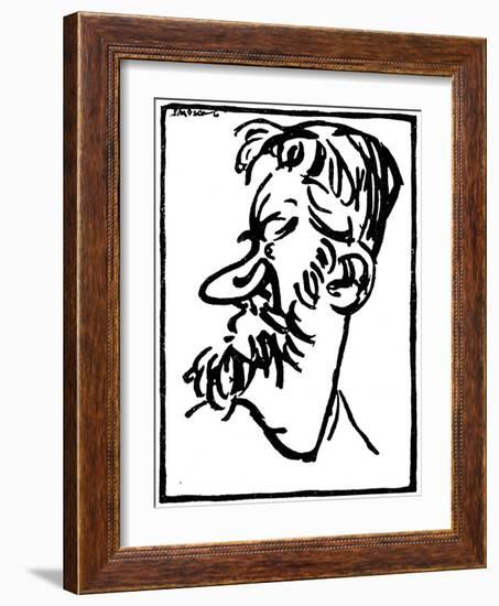 George Bernard Shaw --Joseph Simpson-Framed Giclee Print