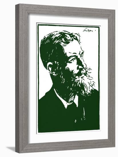 George Bernard Shaw --Joseph Simpson-Framed Giclee Print