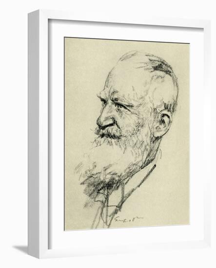 George Bernard Shaw-Joseph Simpson-Framed Giclee Print