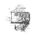"It's time to split the Hosta funkia!" - New Yorker Cartoon-George Booth-Premium Giclee Print
