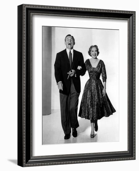 George Burns and Gracie Allen Show, George Burns, Gracie Allen, 1950-1958-null-Framed Photo