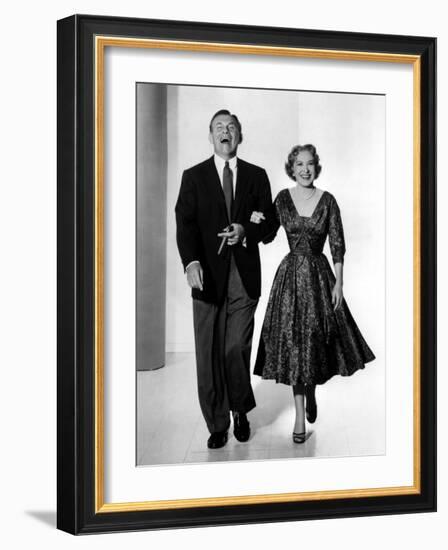 George Burns and Gracie Allen Show, George Burns, Gracie Allen, 1950-1958-null-Framed Photo