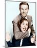 George Burns, Gracie Allen, (aka Burns and Allen), ca. 1936-null-Mounted Photo