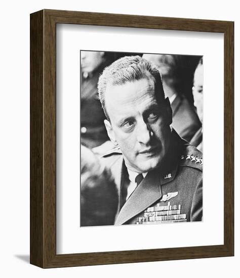 George C. Scott - Dr. Strangelove or: How I Learned to Stop Worrying and Love the Bomb-null-Framed Photo