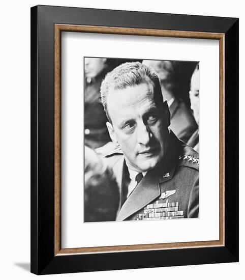 George C. Scott - Dr. Strangelove or: How I Learned to Stop Worrying and Love the Bomb-null-Framed Photo