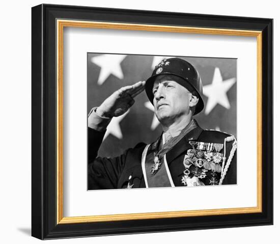 George C. Scott - Patton-null-Framed Photo