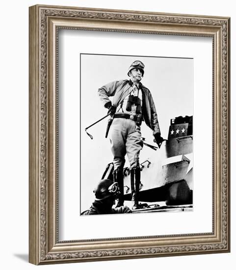 George C. Scott - Patton-null-Framed Photo