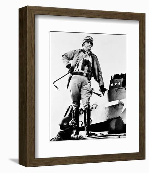 George C. Scott - Patton-null-Framed Photo