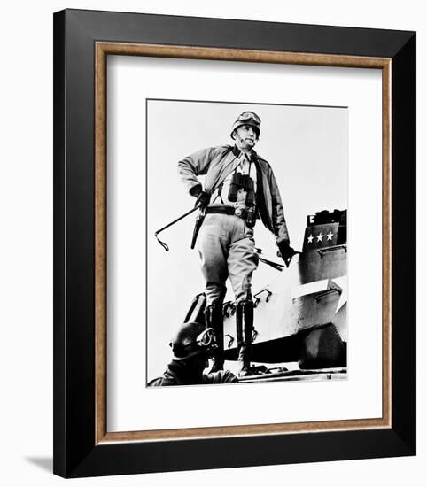 George C. Scott - Patton-null-Framed Photo